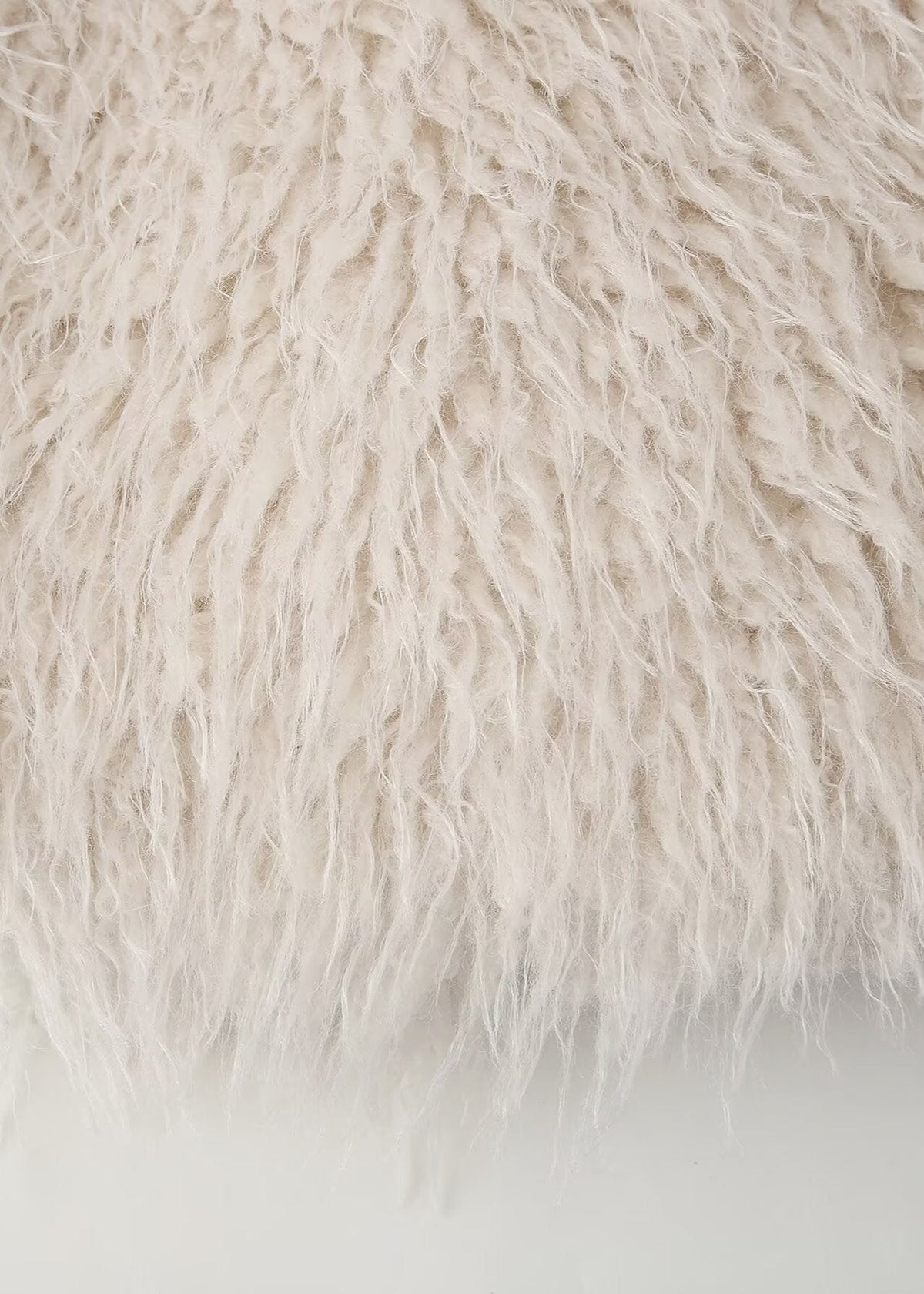 Faux Shearling Jacket Soft Textured Cozy Chic