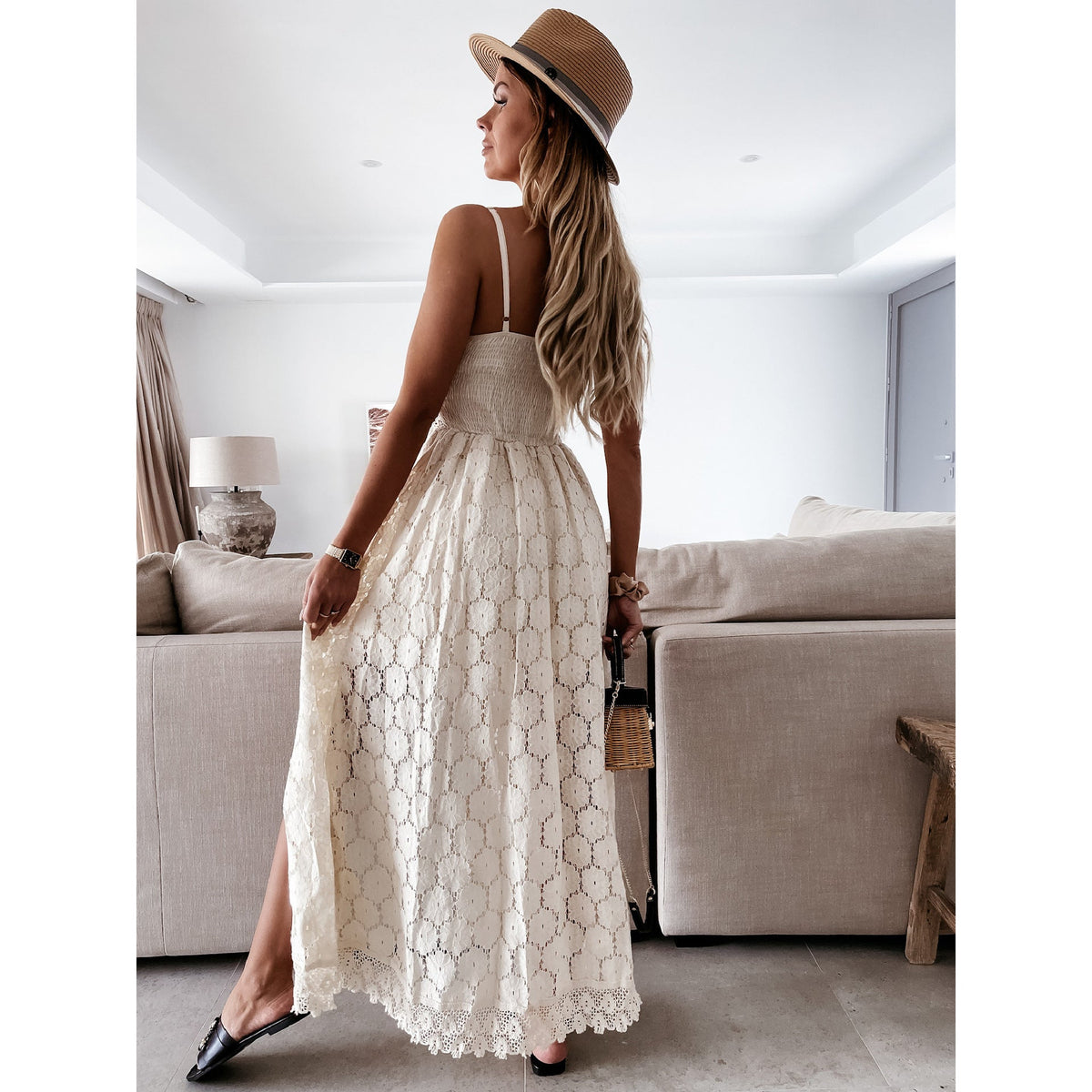 Sexy Suspender Panels Casual Jumpsuit