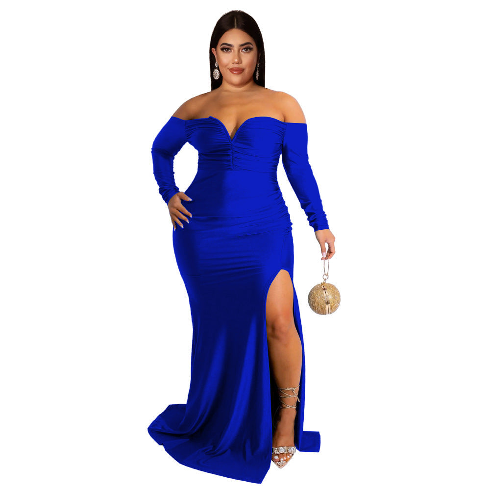 Sexy V-Neck Maxi Dress For Night Out