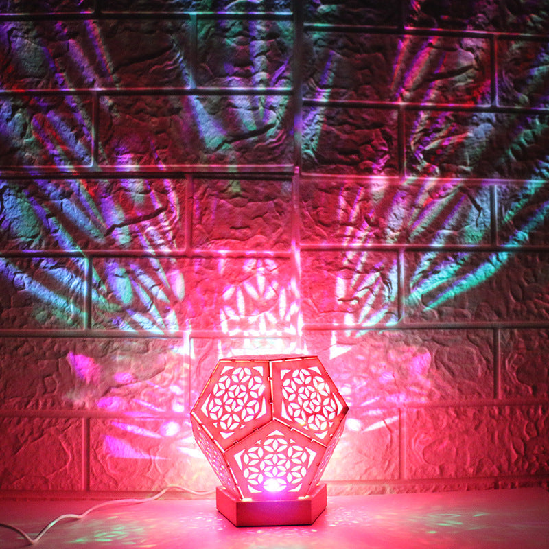 Bohemian Floor To Ceiling Mood Lights And Starry Sky Lights Led