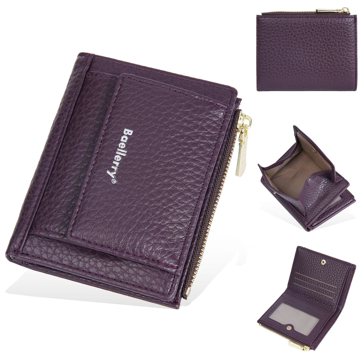 Simple Mini Leather Card Cases Wallets