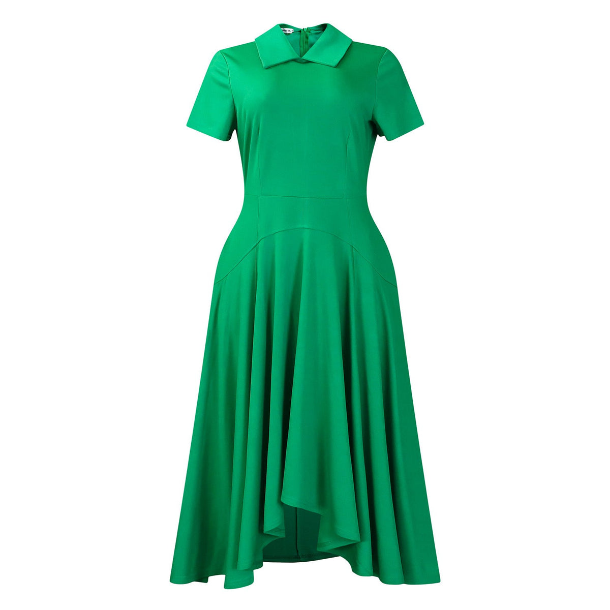 Elegant High-Waisted Maxi Dress For Evening Events