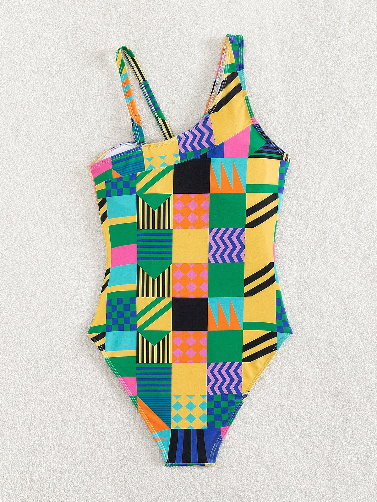 Beach Print Swimwear One-Piece Women'S Swimsuit