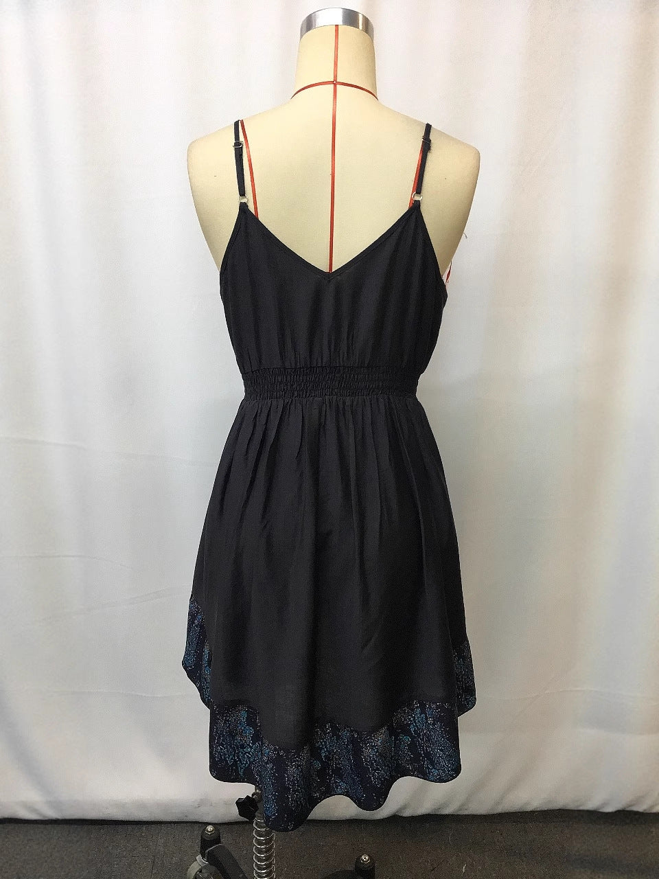 Western-Style Floral Printed Casual Mini Dress