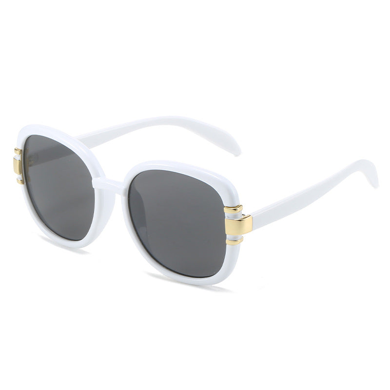 Trendy Oval Sunglasses Fashionable Street Style Sunglasses