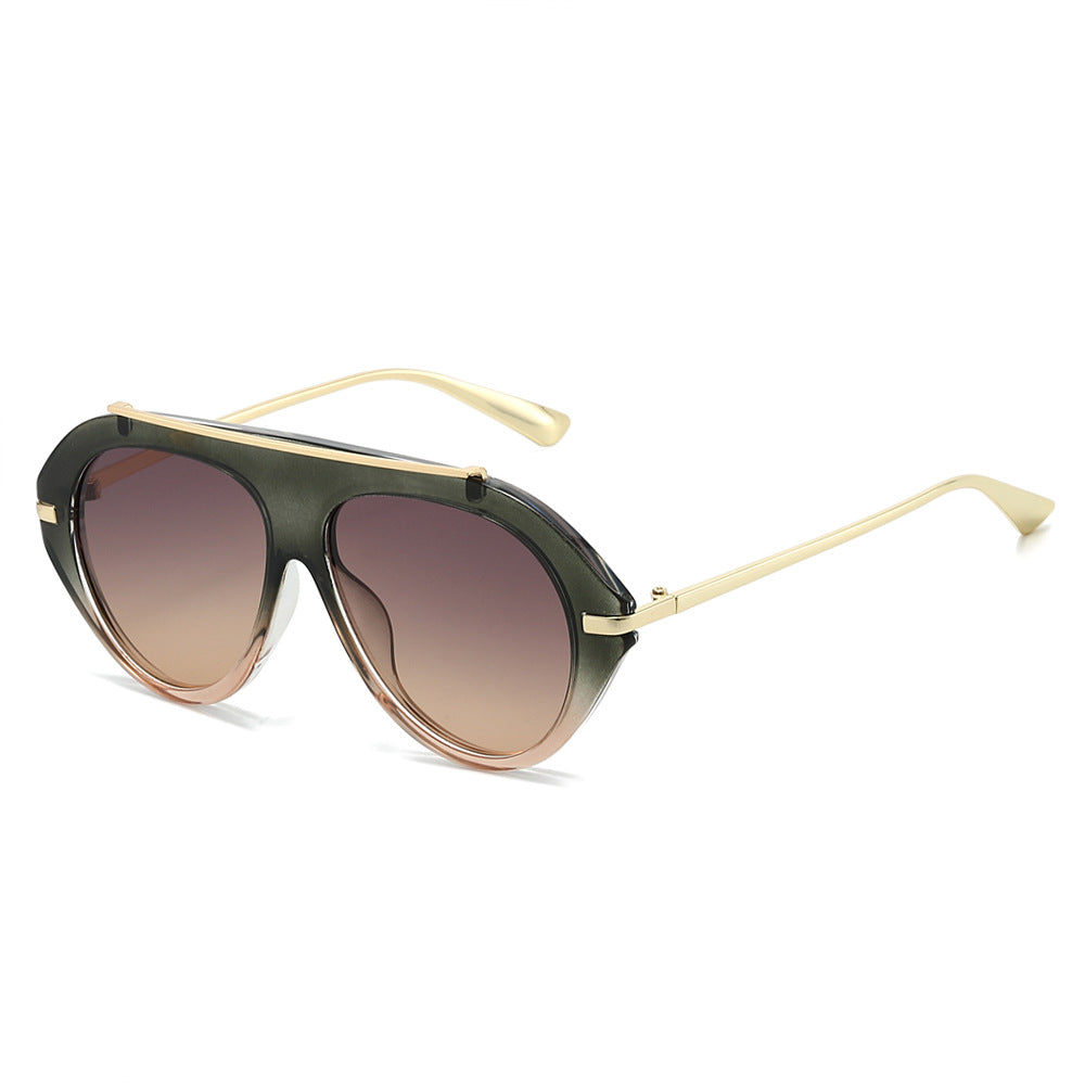 Retro Pilot Sunglasses Unisex Vintage Style UV400 Protection