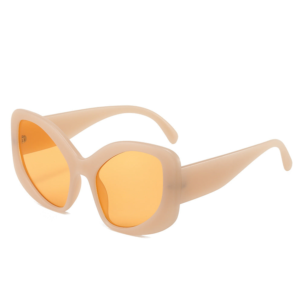 Exaggerated Shape UV400 Sunglasses Trendy Cat Eye Shades