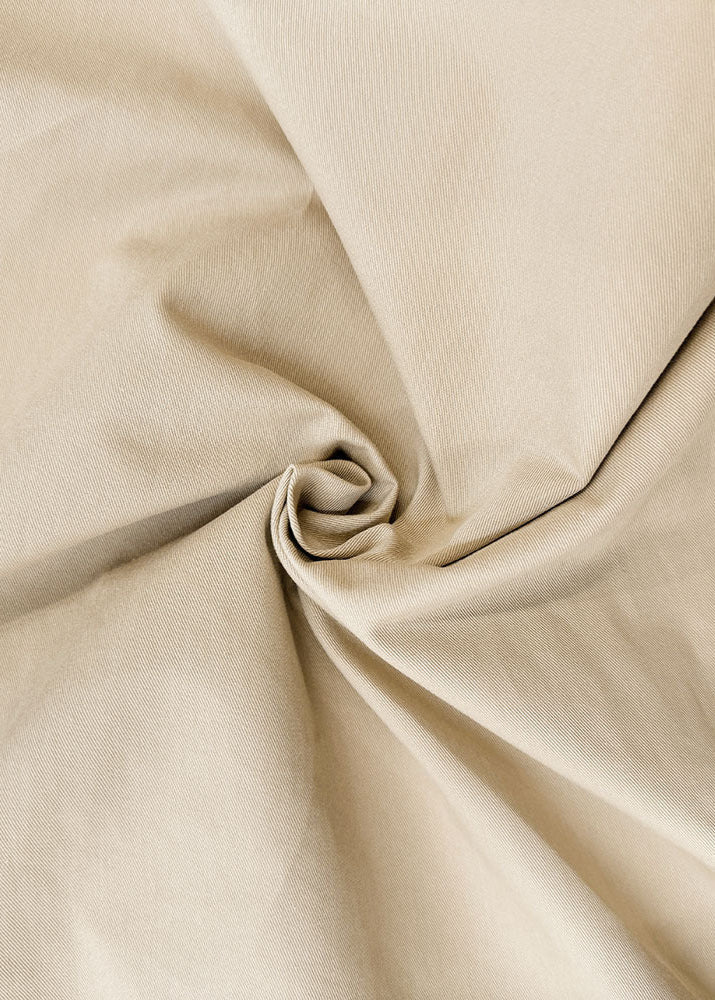 Oversized Trench Coat Durable Fabric Khaki