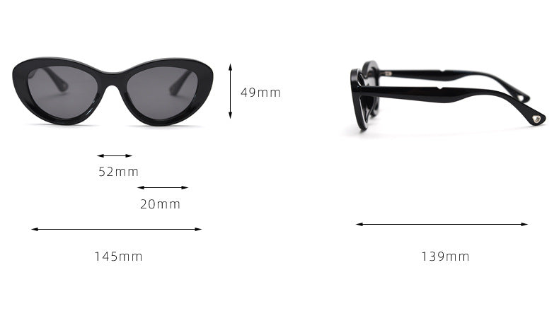 Vintage Polarized Cat Eye UV Protection Sunglasses