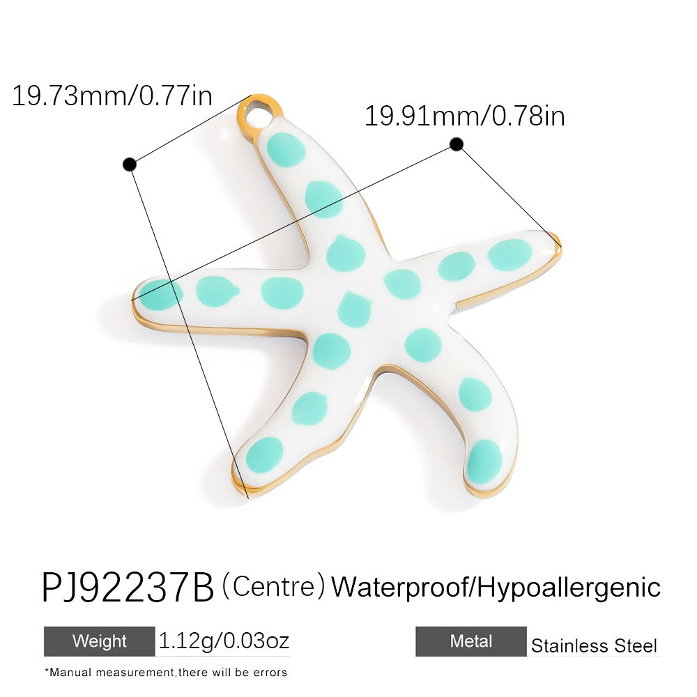 Stainless Steel DIY Jewelry Accessories Cute Charm Pendant