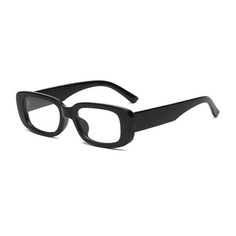 Trendy Square Frame Sunglasses Pink Lens Stylish Women's Eyewear