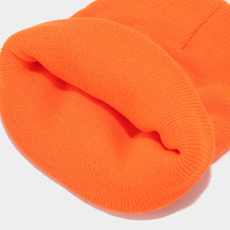 Funny Halloween Pumpkin Winter Warm Beanie Hat