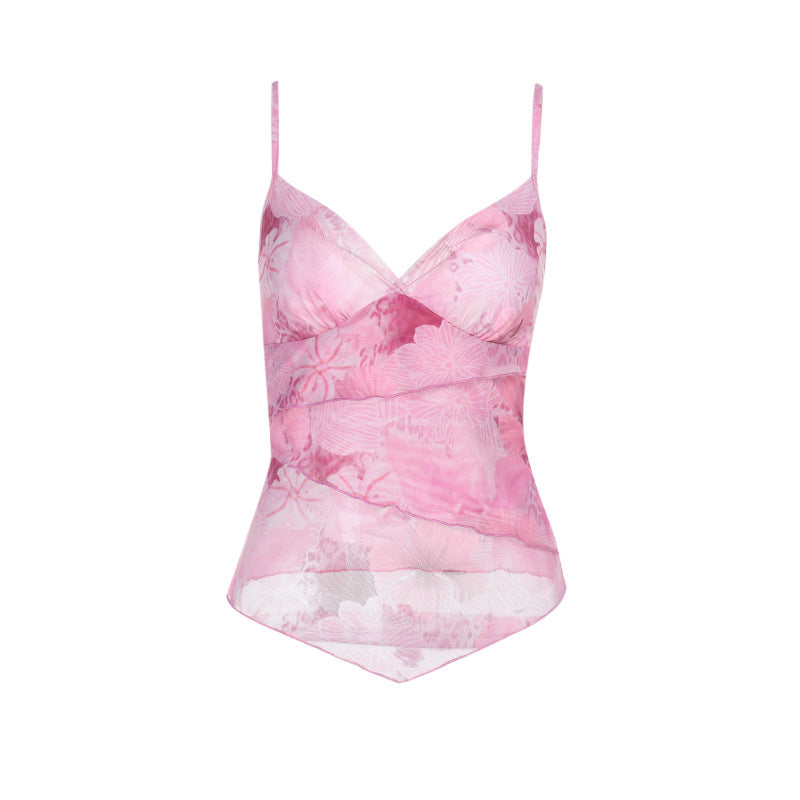 Floral Print Cami Top for Women Casual Chic