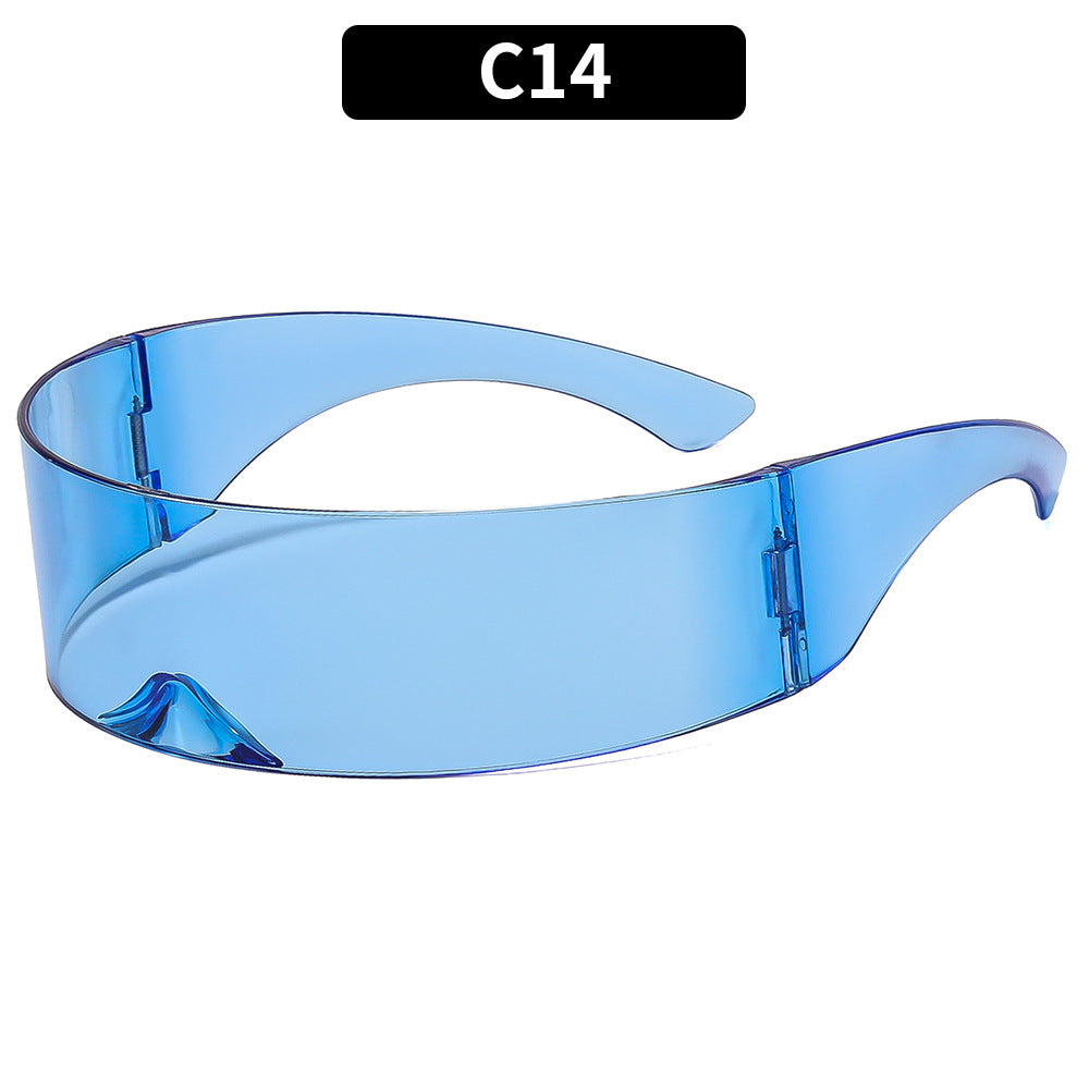 Cyberpunk Future Style Sunglasses Trendy Party Shades