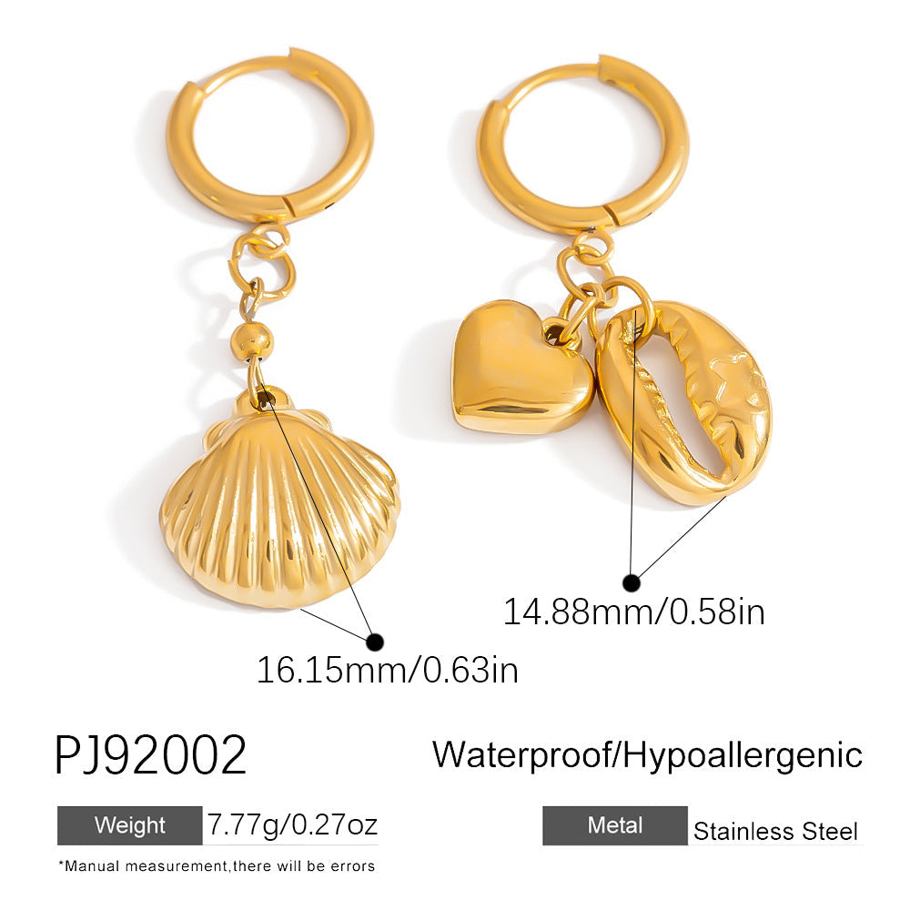 Stainless Steel Bikini Buckle Pendant for Beach Vacations