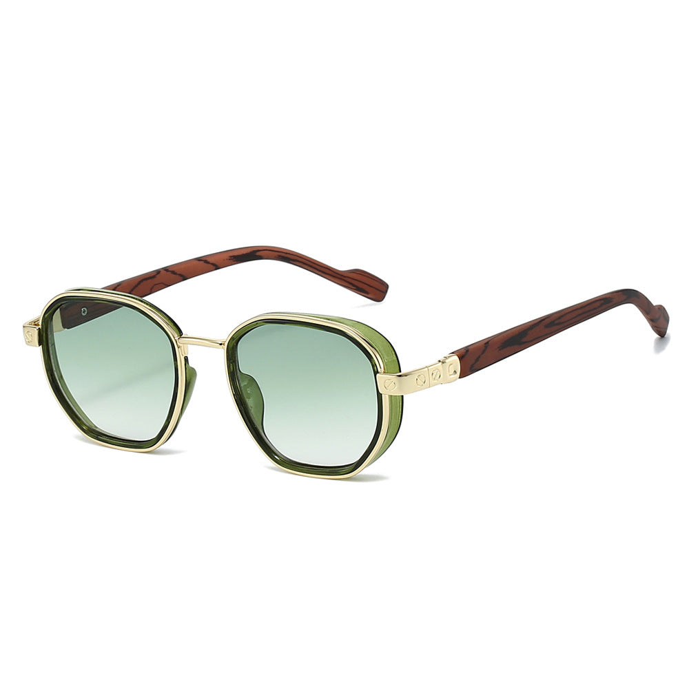 Polygon Fashion Sunglasses Trendy Casual UV400 Protection