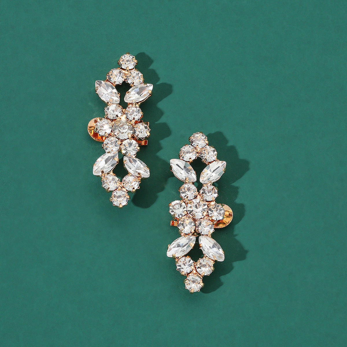 Fashion Rhinestone Shoe Clips Decorative Shoe Charms
