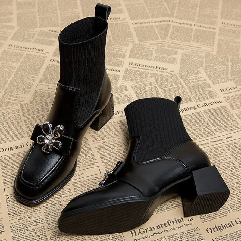 Grace Bow Boots