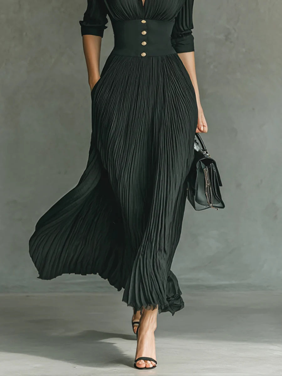 Erica™ | Chic Fitted Waist Dress