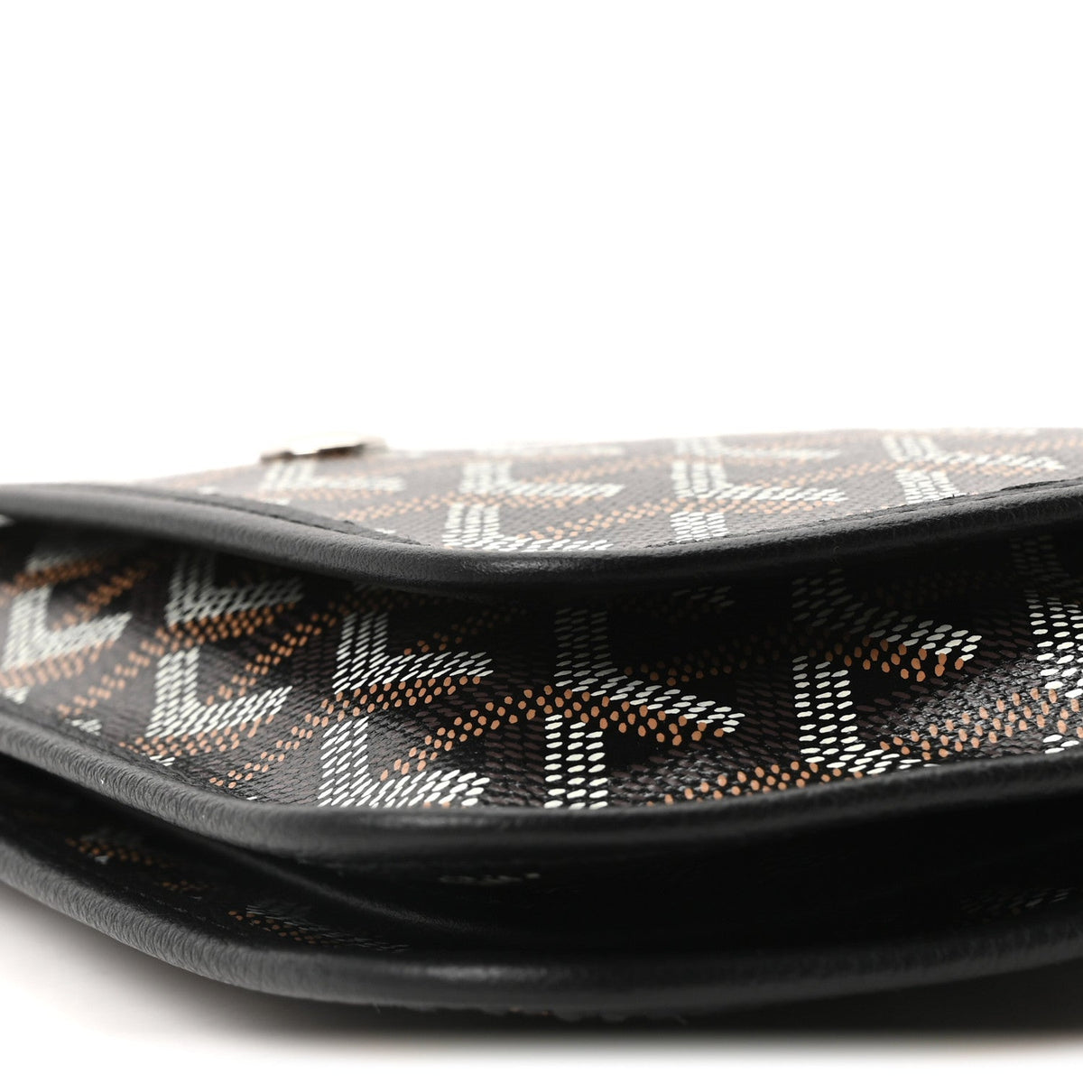 Goyardine Plumet Wallet Clutch Black