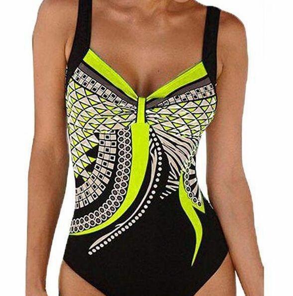 Printed Sexy One-Piece Swimsuit