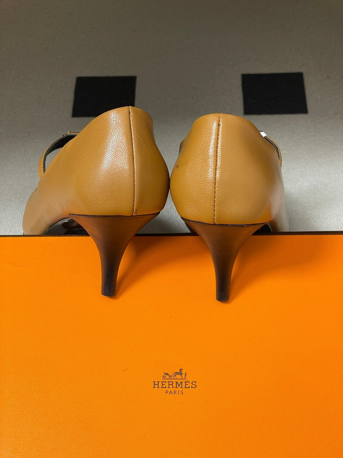 HM 26 Majeste 60 Pump Brown in Calfskin 593828