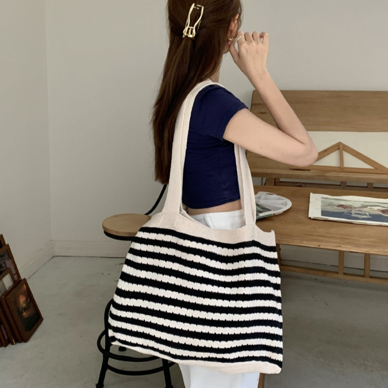 Crochet Tote Bag Large Handbag