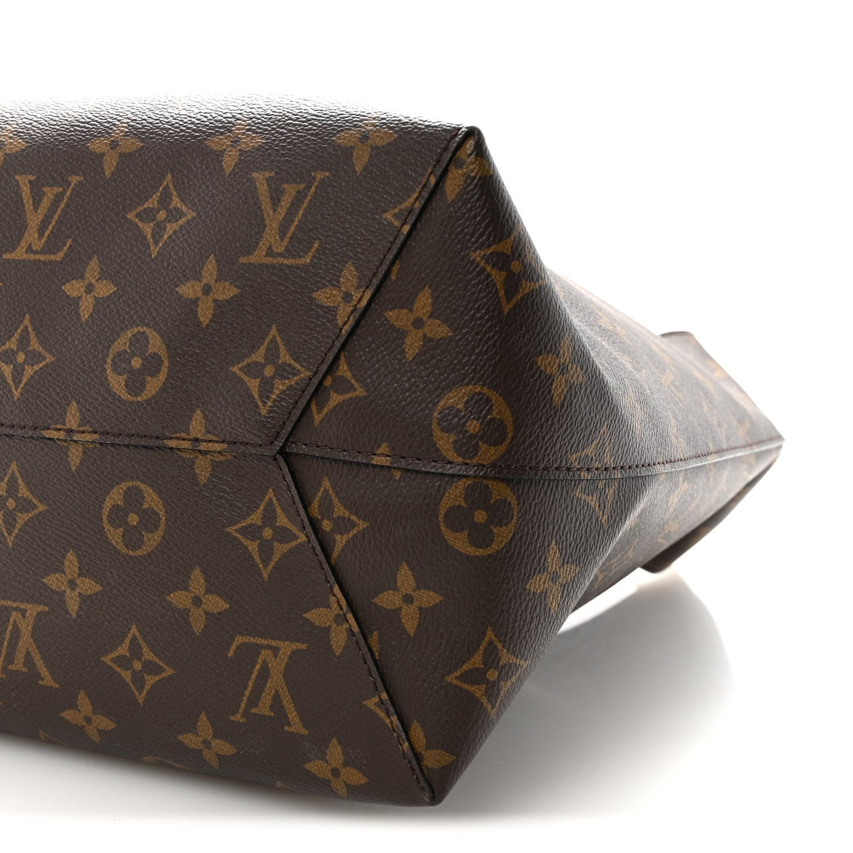Monogram Flower Hobo Black