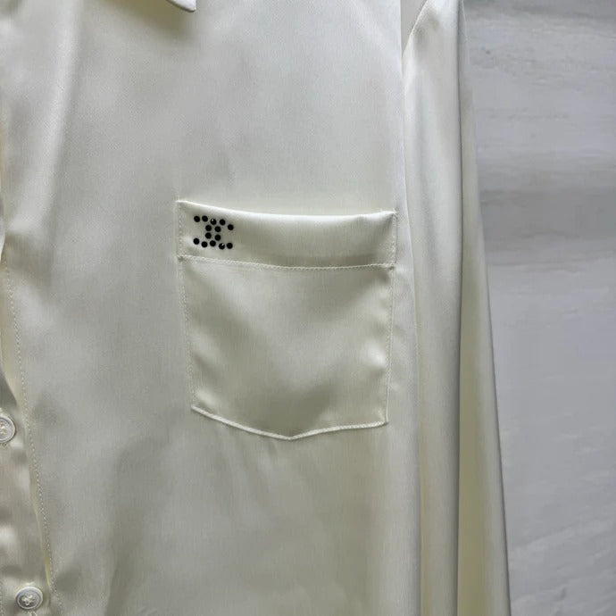 Chanel 2026 Shirt Cream Polyester 356977