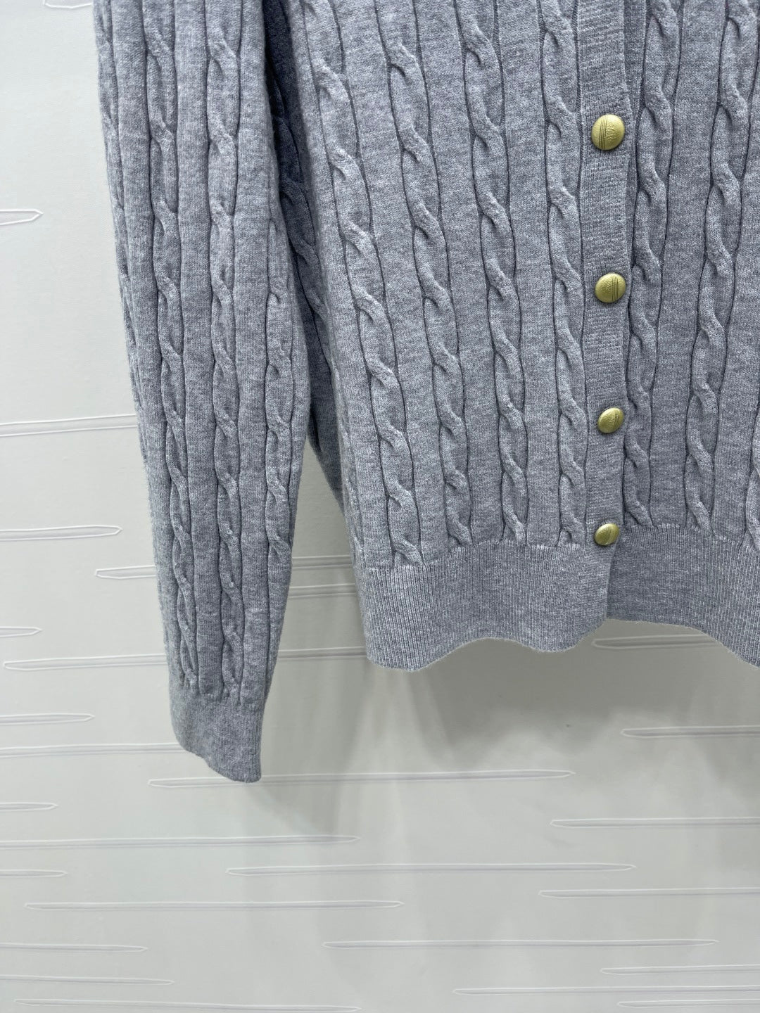 Miu Miu 25 Long Sleeve Knitted Sweater Wool 295626