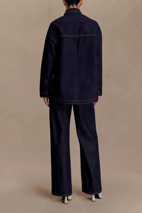 Oversized Denim Shirt
