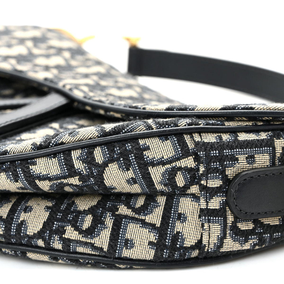 Oblique Saddle Bag Blue