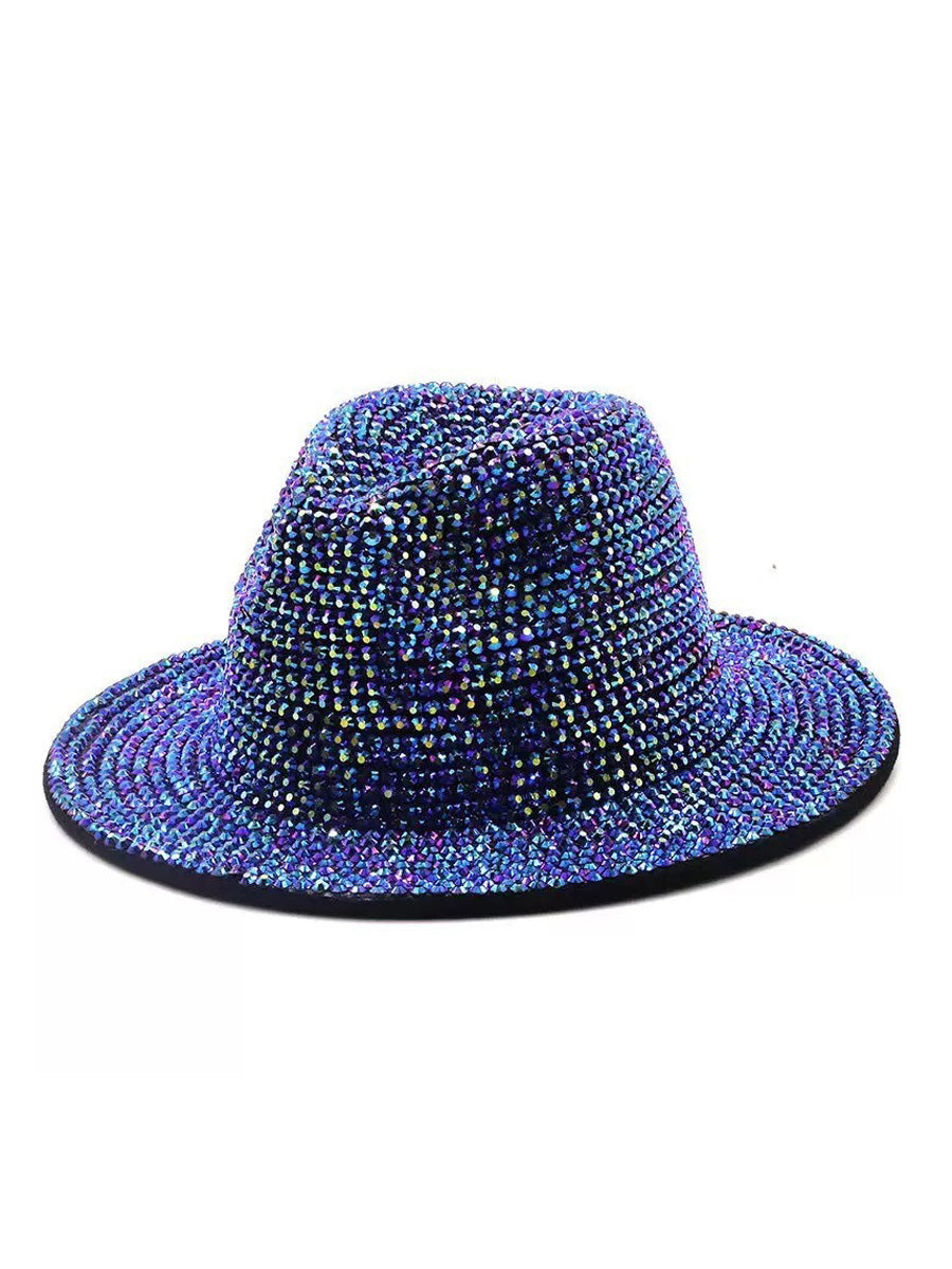 Jocelyn Sparkling Rhinestone Bucket Hat
