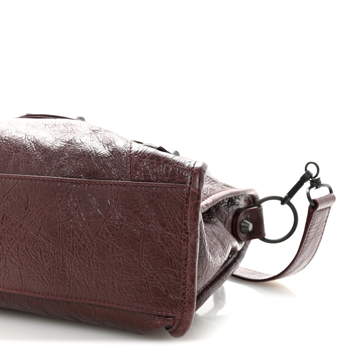 Agneau Arena Storico Classic Hardware Small Le City Dark Burgundy