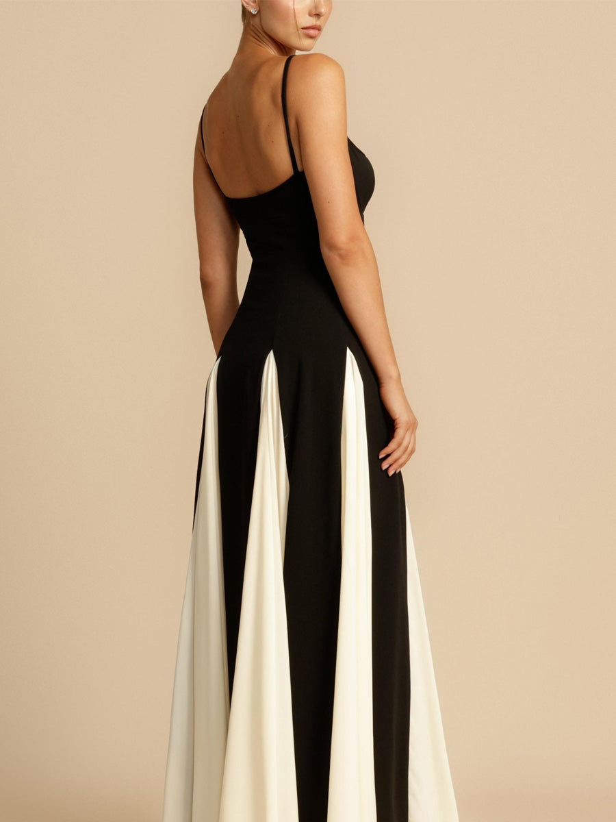 Iris Solid Jersey Sleeveless Maxi Dress