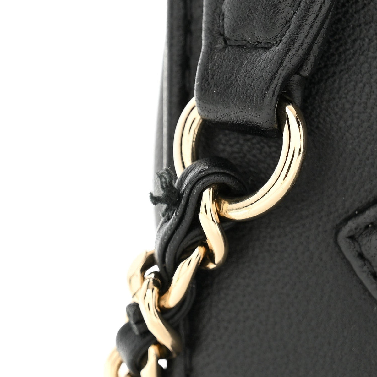 Lambskin CC Mania Flap Bag Black