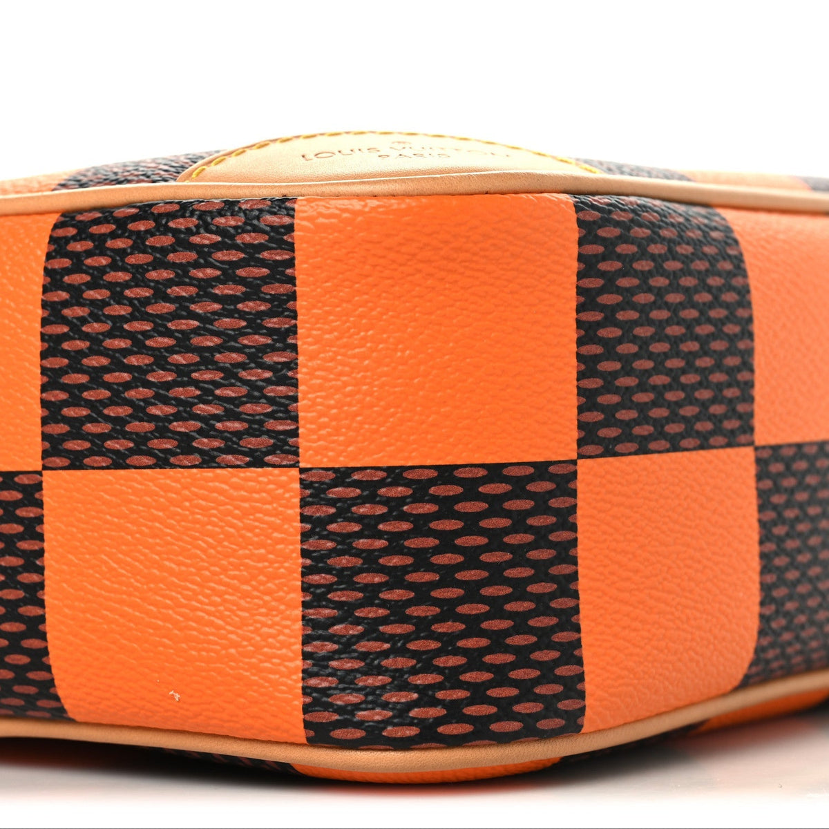 Damier Pop Chess Messenger Orange