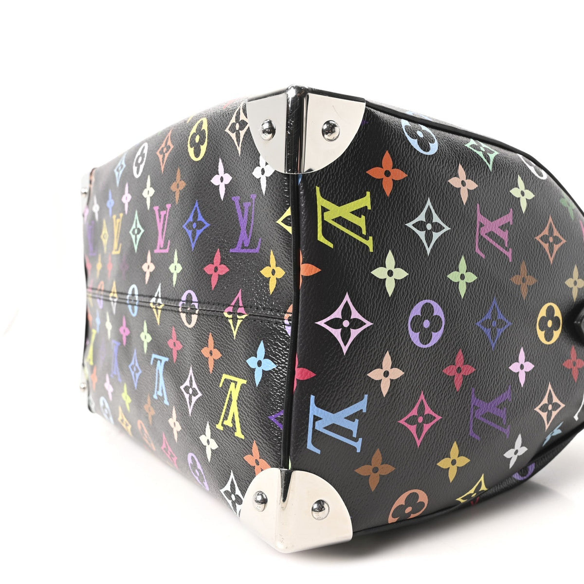 LV X TM Monogram Multicolor Speedy Soft 30 Black