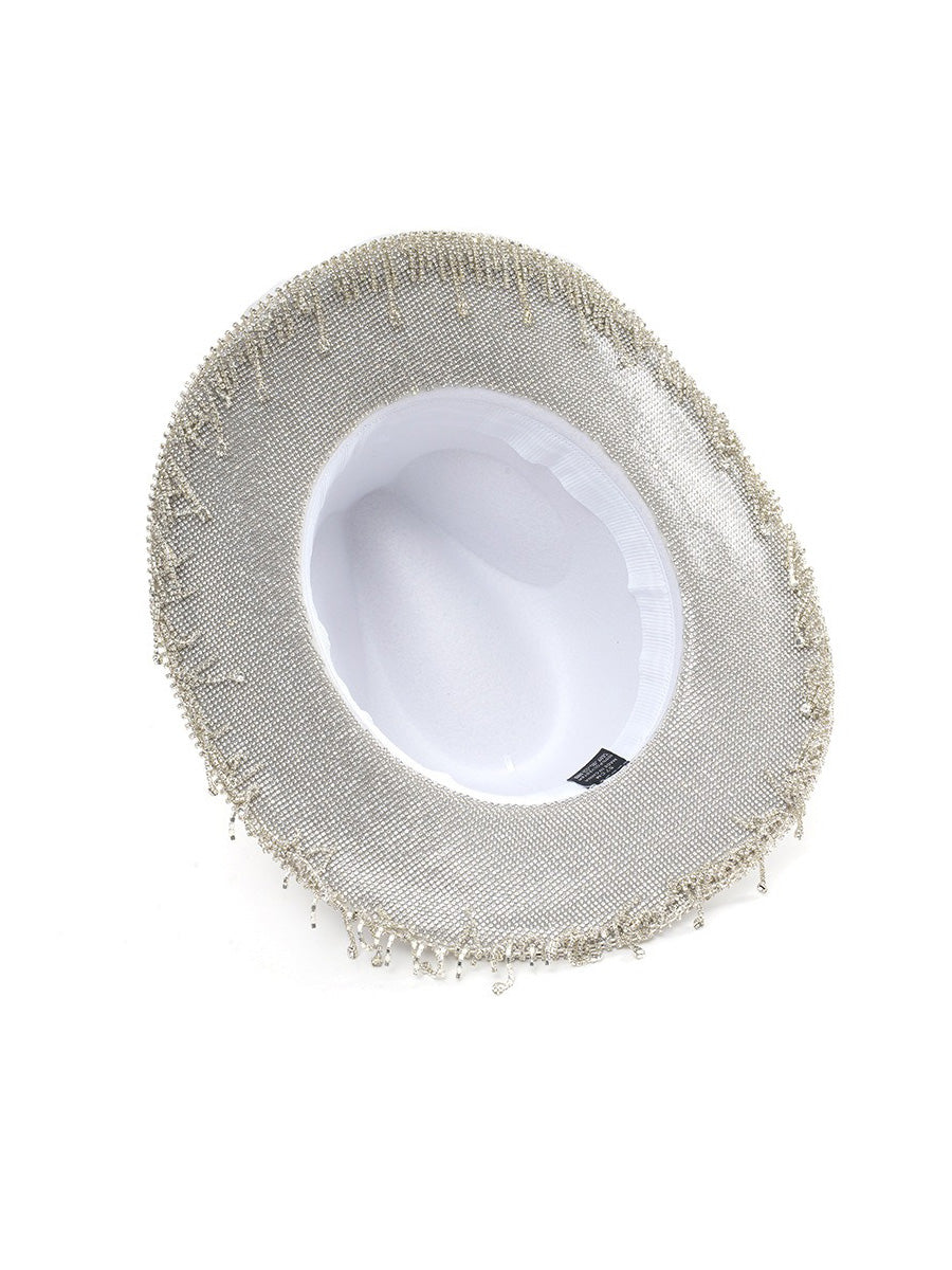 Kiara Rhinestone Tassel Cowboy Hat