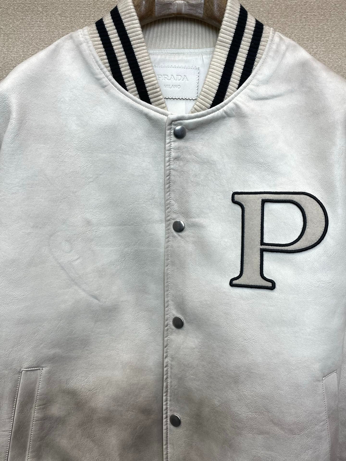 PRADA 25S LEATHER JACKET 418