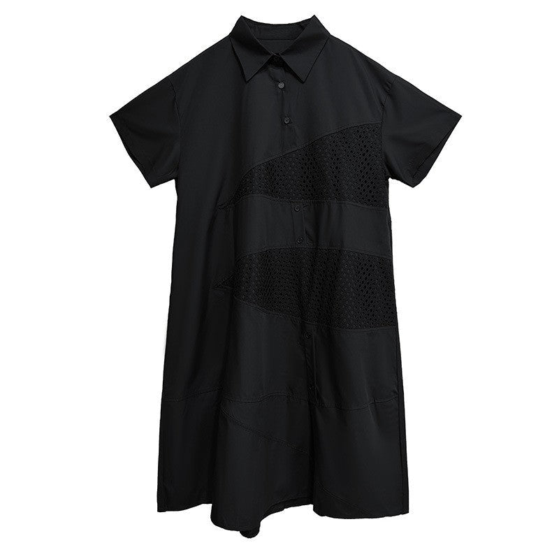 Short Sleeve Shirt Dress