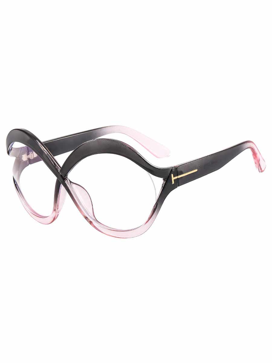 Rafaela Round Cross-Framed Sunglasses