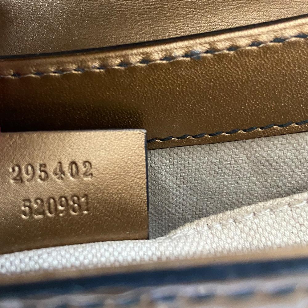 Gucci Emily Bronze Patent Leather Medium Bag