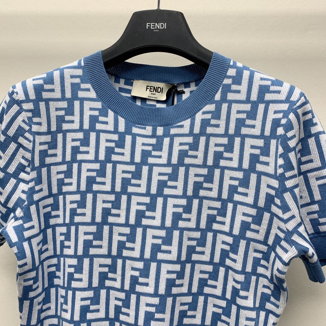 Fendi 25C Knitted Top 228197