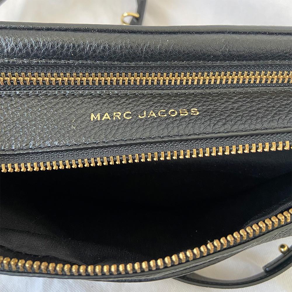 Marc Jacobs black snapshot bag