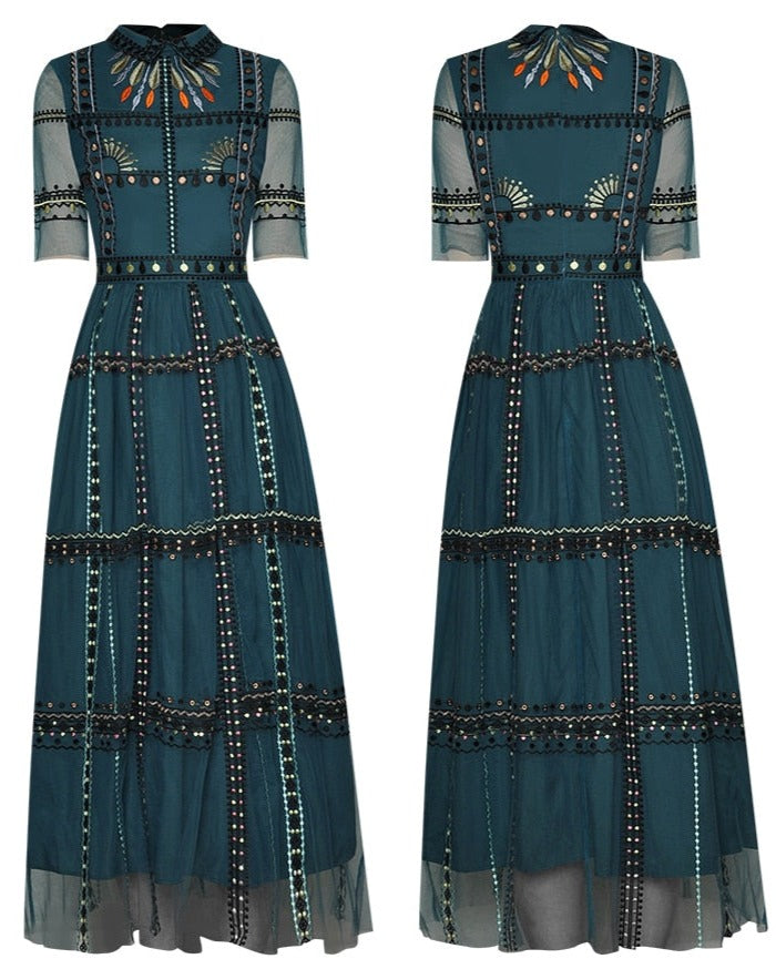 Sarah Embroidered Dress