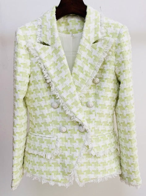 Lolita Runway Tweed Blazer