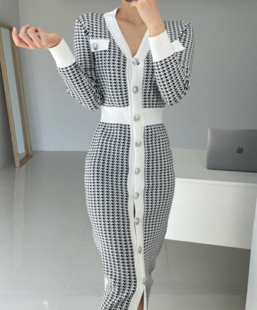 Samantha V-Neck Dress