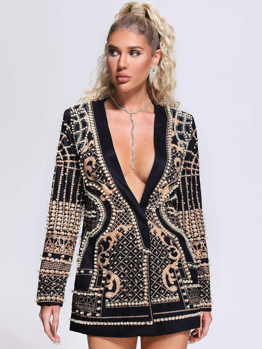 Olivia Pearl Blazer Dress
