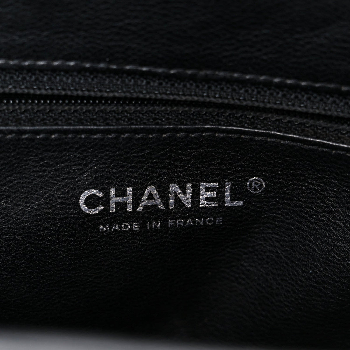 Caviar Quilted Timeless Clutch Black